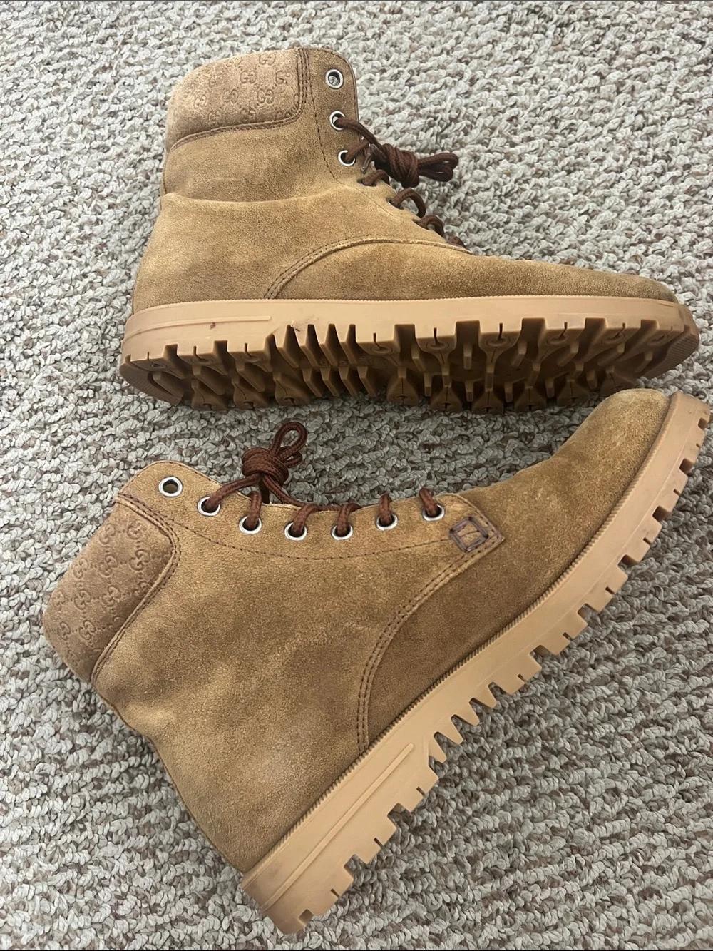 Gucci women’s suede